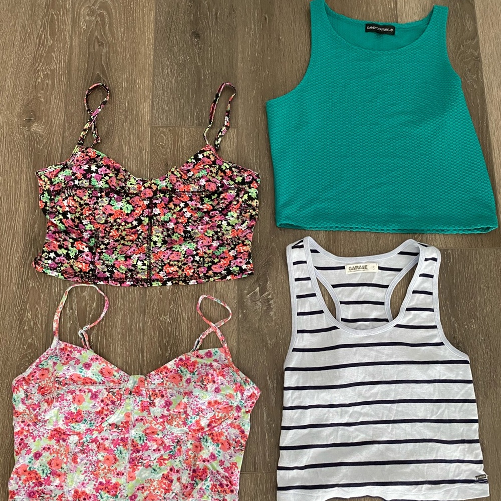 Bundle of crop tops like brand new